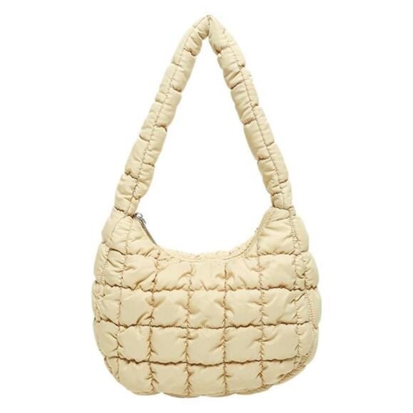 Quilted Ruched Shoulder Bag - Picture 16 of 16